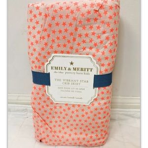 Emily & Meritt Pottery Barn Kids Vibrant Crib Skirt